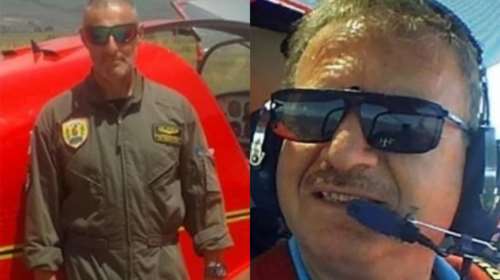 Πτώση αεροσκάφους στην Ηλεία: Αυτοί ήταν οι δύο επιβαίνοντες - Ο δάσκαλος πιλότος και ο εθελοντής στο Μάτι [εικόνες]
