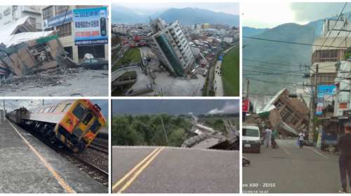 Τρομακτικός σεισμός 7,2 Ρίχτερ στην Ταϊβάν: Κατέρρευσαν κτίρια, δρόμοι χωρίστηκαν στα δύο - Συγκλονιστικές εικόνες - [Βίντεο]