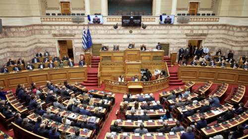 Βουλή: Υπερψηφίστηκε το νομοσχέδιο για τα &quot;κόκκινα&quot; δάνεια - &quot;Ναι&quot; από 158 βουλευτές της ΝΔ - &quot;Όχι&quot; είπε η αντιπολίτευση