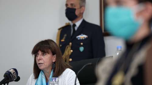 Μήνυμα Σακελλαροπούλου στην Τουρκία: Ο,τι χρειαστεί να κάνει ένας Πρόεδρος θα το κάνει ανεξαρτήτως φύλου