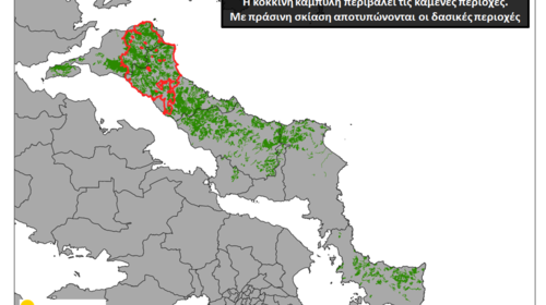 Εκτίμηση σοκ του Αστεροσκοπείου: Η πυρκαγιά έκαψε το ένα τρίτο των δασών της Εύβοιας