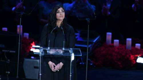 Κόμπι Μπράιαντ: Ράγισε καρδιές η χήρα του - Καθηλωτική ομιλία σε τελετή μνήμης