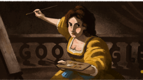 Στην Αρτεμίζια Τζεντιλέσκι αφιερωμένο το σημερινό doodle της Google