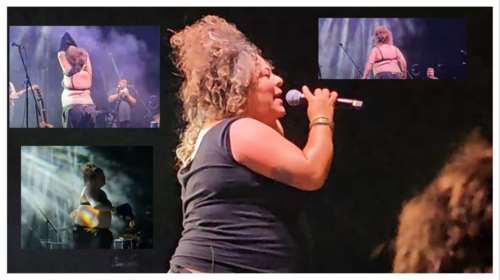 Ματούλα Ζαμάνη: Aποχώρησε με το σουτιέν από συναυλία της - Εβγαλε την μπλούζα της σε live και την έριξε στον κόσμο