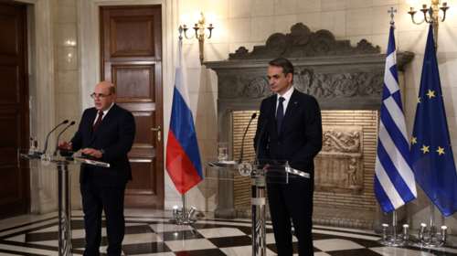Μητσοτάκης: Η Ρωσία είναι προσηλωμένη στην ισχύ του δικαίου της θάλασσας ειδικά στην περιοχή της Μεσογείου
