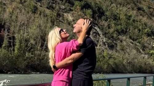 Ελένη Μενεγάκη - Μάκης Παντζόπουλος: Σε γραφικό ταβερνάκι στα Τζουμέρκα