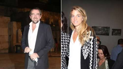 Νικόλαος Ντε Γκρες - Χρυσή Βαρδινογιάννη: Ο γάμος τους στο ίδιο εκκλησάκι που παντρεύτηκαν ο Πέτρος Κόκκαλης με τη Δήμητρα Ματσούκα