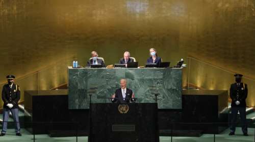 Μπάιντεν στον ΟΗΕ: &quot;Απροκάλυπτες απειλές κατά της Ευρώπης από Πούτιν- Αδύνατο να κερδηθεί ένας πυρηνικός πόλεμος&quot;