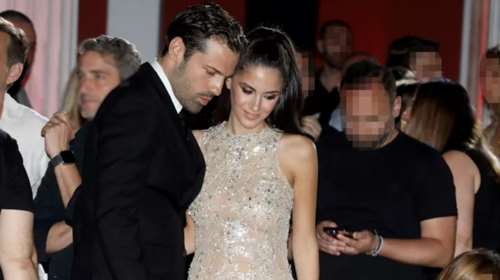 Αλεξάνδρα Νίκα &amp; Κωνσταντίνος Αργυρός: Το παθιασμένο φιλί του ζευγαριού on camera