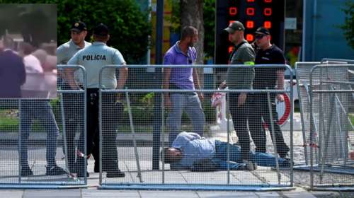 Σλοβακία: Η στιγμή του πυροβολισμού του πρωθυπουργού Φίτσο και της σύλληψης του δράστη [εικόνες - βίντεο]