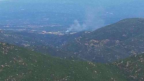 Σε εξέλιξη δασική πυρκαγιά στην Ηλεία - Ισχυρές δυνάμεις της Πυροσβεστικής στο σημείο