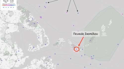 Το σύστημα ανίχνευσης &quot;ZEUS&quot; κατέγραψε τον κεραυνό που σκότωσε την 52χρονη στη Σκόπελο [εικόνα]