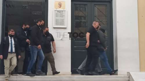 Φουρθιώτης: Οι πρώτες φωτογραφίες από την Ευελπίδων - Μετά την απόφαση προφυλάκισής του