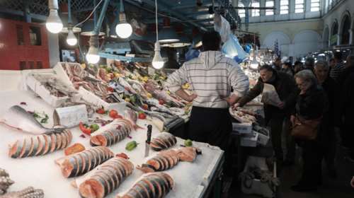 Βαρβάκειος Αγορά:  Ετοιμάζεται για τη Σαρακοστή με θαλασσινά και ψάρια