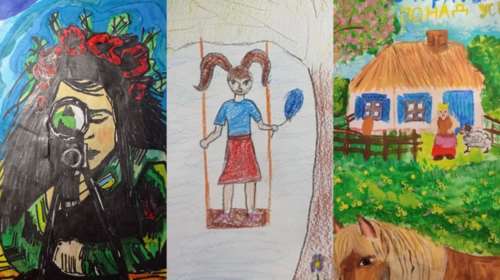 Ουκρανία: Ο πόλεμος μέσα από συγκλονιστικές ζωγραφιές παιδιών που βιώνουν καθημερινά τη φρίκη [Εικόνες}