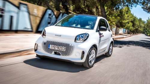 Δοκιμάζουμε το Smart EQ Fortwo Coupe