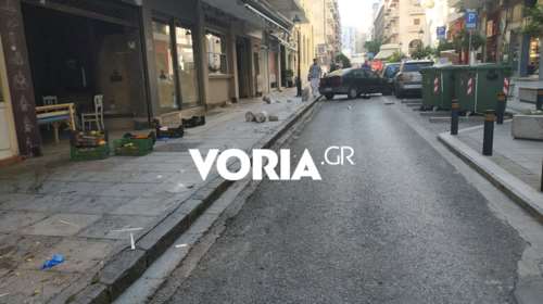 Θεσσαλονίκη: Τρελή πορεία αυτοκινήτου στο κέντρο της πόλης [εικόνα]