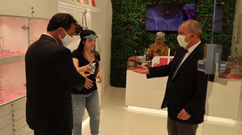 Αδωνις Γεωργιάδης:Τήρηση των κανόνων ασφαλείας και καλό κλίμα στην αγορά [εικόνες]