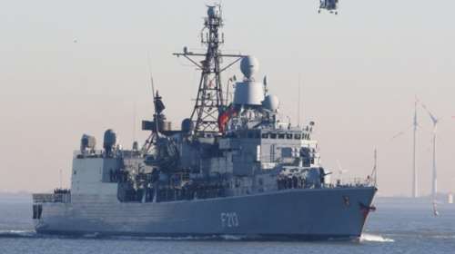 Γερμανική φρεγάτα αποπλέει για την Ανατολική Μεσόγειο - Θα ηγηθεί της αποστολής &quot;Ειρήνη&quot; της Ε.Ε
