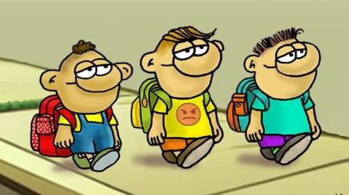 Αρκάς: Ο Θανασάκης και οι φίλοι του εύχονται για τη νέα σχολική χρονιά [εικόνα]