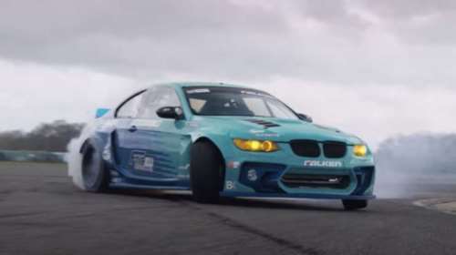 Ατελείωτα drift με BMW M3 850 ίππων που δεν είναι ακριβώς BMW