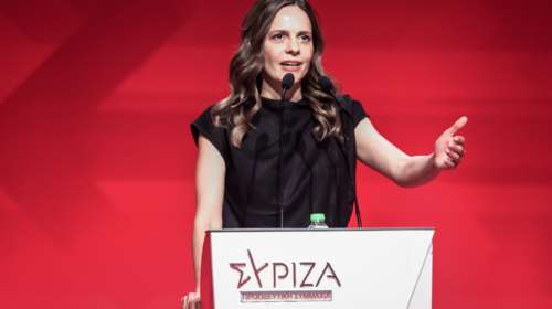 Στο Ηράκλειο η Έφη Αχτσιόγλου: Το στοίχημα δεν είναι προσωπικό αλλά πολιτικό