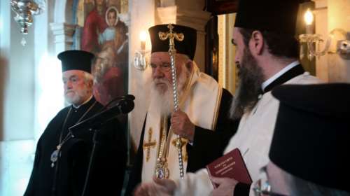 Τηλεοπτικό διάγγελμα του Αρχιεπισκόπου Ιερώνυμου το απόγευμα