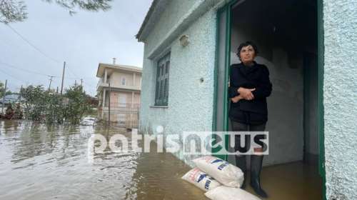 Κακοκαιρία &#39;&#39;Μπάλλος&#39;&#39;: Πλημμύρισε ο κάμπος της Ηλείας [Εικόνες]