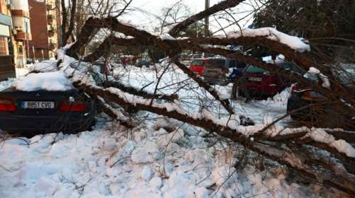 Σάρωσε η κακοκαιρία τη Μαδρίτη: Πάνω από 1,3 δισ. το κόστος του χάους που προκάλεσε η ισχυρή χιονοθύελλα
