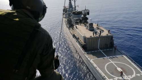 Εντυπωσιακή η ελληνοκυπριακή άσκηση &quot;Έρευνας – Διάσωσης&quot; με τη φρεγάτα &quot;Κανάρης&quot; [Εικόνες-Βίντεο]