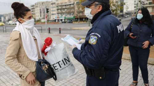 Απαγόρευση κυκλοφορίας: 766 παραβάσεις σε όλη τη χώρα για τον κορονοϊό