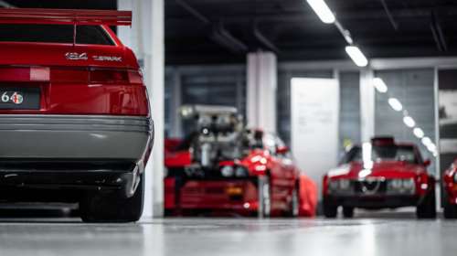 Οι θησαυροί του μουσείου της Alfa Romeo στο Arese [βίντεο]