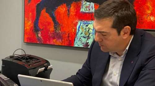 &quot;Ντεμπούτο&quot; Τσίπρα για &quot;συμμαχία&quot; με τους Πράσινους της Γερμανίας