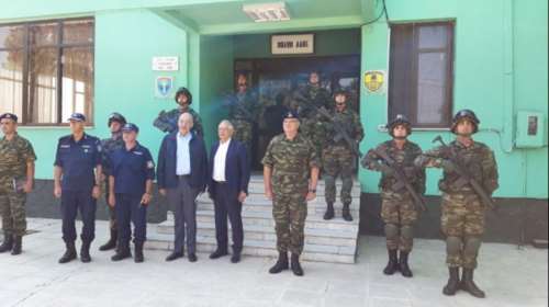 Στο φυλάκιο του Έβρου ο εκπρόσωπος της Ε.Ε. για την εξωτερική πολιτική Μπορέλ- Μαζί με Δένδια