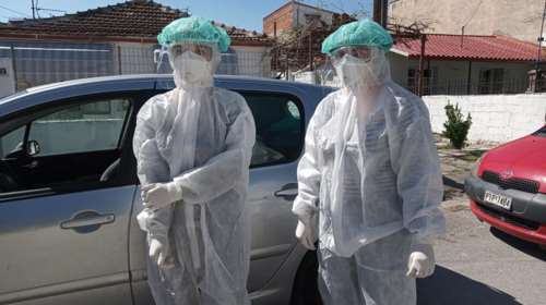 Οι πρώτες φωτό από τους ελέγχους στον καταυλισμό των Ρομά στην Λάρισα- Από δημοσιογράφο