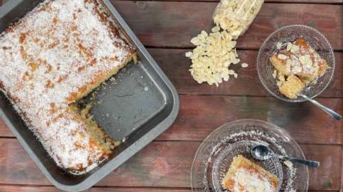 Ινδοκάρυδο σιροπιαστό και αφράτο - Καλοκαιρινό γλυκό, συνδυάζεται τέλεια με παγωτό