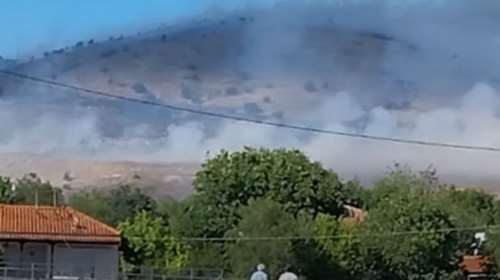 Κοζάνη: Δύο μέτωπα φωτιάς σε Μεταμόρφωση και Νέα Νικόπολη [βίντεο]