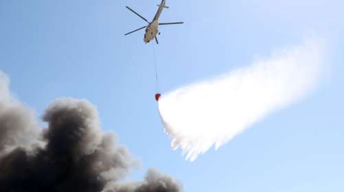 Συναγερμός στην Πυροσβεστική: Ξέσπασε φωτιά σε δάσος στη Σκύδρα Πέλλας - Σε δύσβατο σημείο