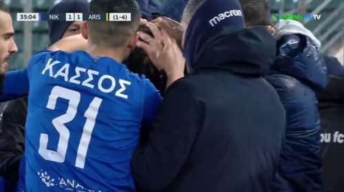 Νίκη Βόλου: Θλίψη για τον θάνατο της 30χρονης συζύγου του Παύλου Κυριακίδη - Ολη η ομάδα αγκάλιασε τον αρχηγό [βίντεο]