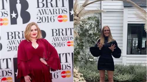 Αγνώριστη η Αντέλ: Εμφάνιση - έκπληξη με μικρό μαύρο φόρεμα και 45 κιλά λιγότερα ανήμερα των γενεθλίων της