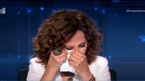 Γλυκερία: Ξέσπασε σε κλάματα στον αέρα της εκπομπής