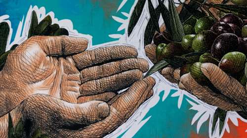 Ένα mural αφιερωμένο στη &quot;Συνεργασία για τους Στόχους&quot; των Ηνωμένων Εθνών