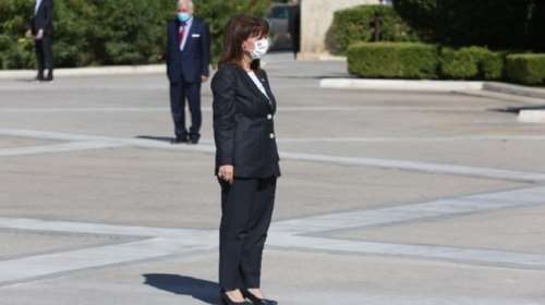 Σακελλαροπούλου: Η ιστορία μας διδάσκει ότι η πατρίδα μας δυναμώνει όταν είναι ενωμένη