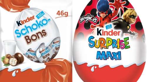 ΕΦΕΤ: Ανάκληση ορισμένων προϊόντων Kinder και στην Ελλάδα λόγω πιθανής παρουσίας σαλμονέλας