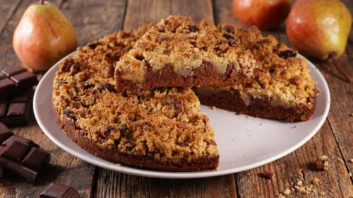 Συνταγή: Αφράτο και λαχταριστό κέικ μήλου με κομμάτια σοκολάτας