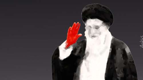 Το σκίτσο του Αρκά για το Ιράν με αιχμές κατά της Αριστεράς