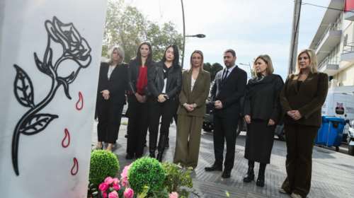 Στο μνημείο της Κυριακής Γρίβα ο Ανδρουλάκης: &quot;Πρέπει να αντιμετωπίσουμε την πληγή της έμφυλης βίας&quot;