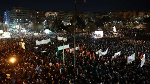 Κυκλοφοριακές ρυθμίσεις στο κέντρο της Αθήνας λόγω της συγκέντρωσης διαμαρτυρίας για τα Τέμπη