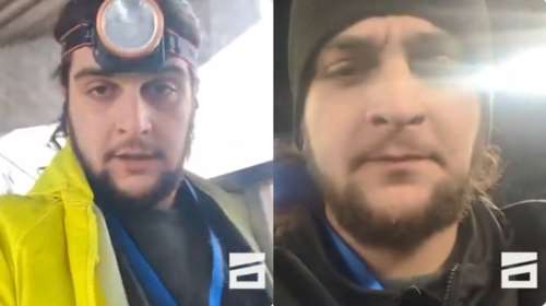 Γεωργιανός οπαδός ξεγέλασε τα μέτρα ασφαλείας στον &quot;τελικό&quot; με την Ελλάδα - Ντύθηκε εργάτης, κουβάλησε μέχρι και σκάλα