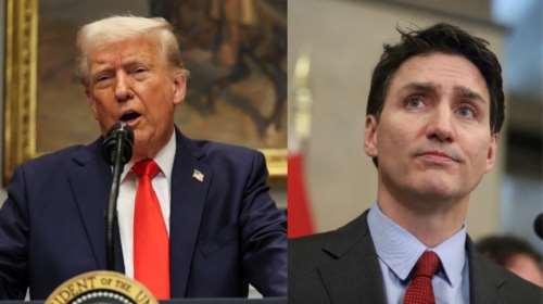 Νέες απειλές Τραμπ σε Τριντό: &quot;Ενημερώστε τον ότι στα αντίποινα θα αυξηθεί ο δασμός κι άλλο&quot;